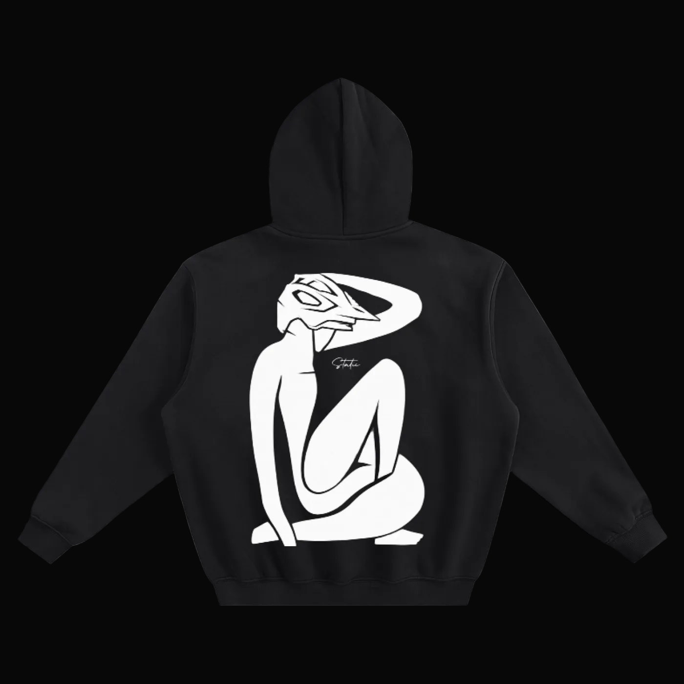 Fleeced Boxy Hoodie